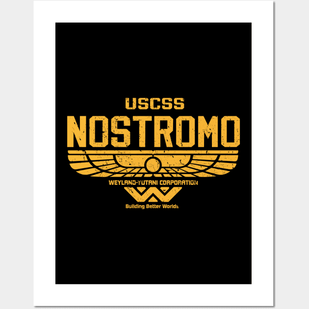 Nostromo Wall Art by DrMonekers